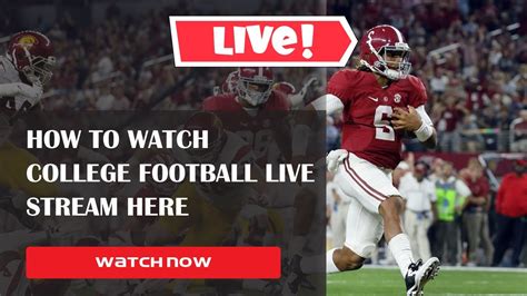Watch NCAA Football With FuboTV. FuboTV ( free trial) is an online streaming service designed primarily for fans who want to watch sports without cable. In fact, FuboTV is one of the best options for watching college football. You get over 120 channels with a sports focus for $79.99/mo.
